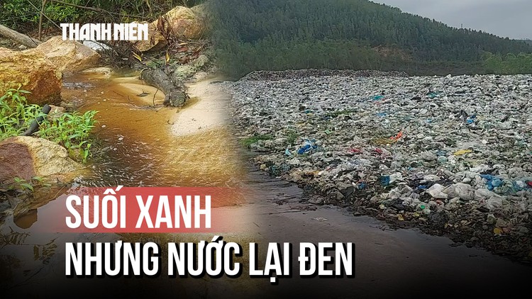 Nước thải từ bãi rác bức tử suối Nước Xanh