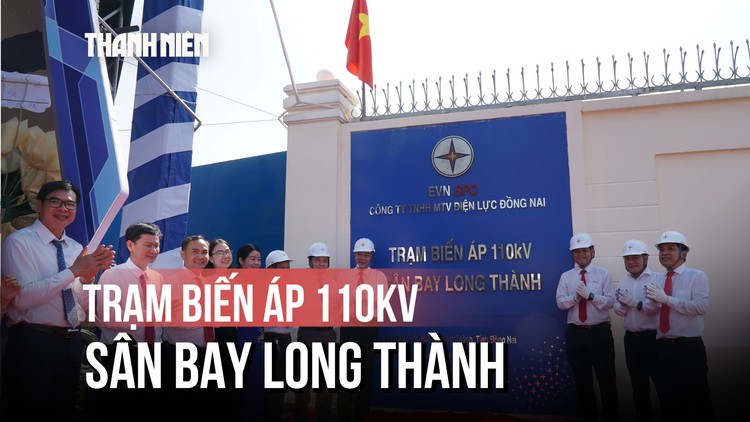 [FLYCAM] Trạm biến áp 110kV cấp điện cho sân bay Long Thành vừa khánh thành