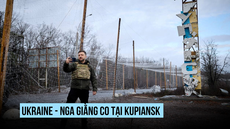 Ukraine - Nga thông tin trái ngược về tình hình Kupiansk