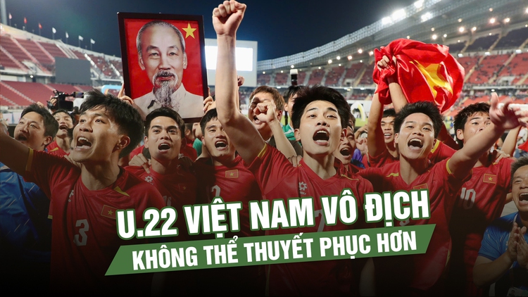 Ngược dòng ngoạn mục đánh bại Thái Lan, U.22 Việt Nam giành HCV SEA Games xứng đáng