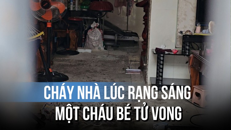 Cháy nhà ở Vĩnh Lộc: 1 người chết, 3 người bị thương lúc rạng sáng