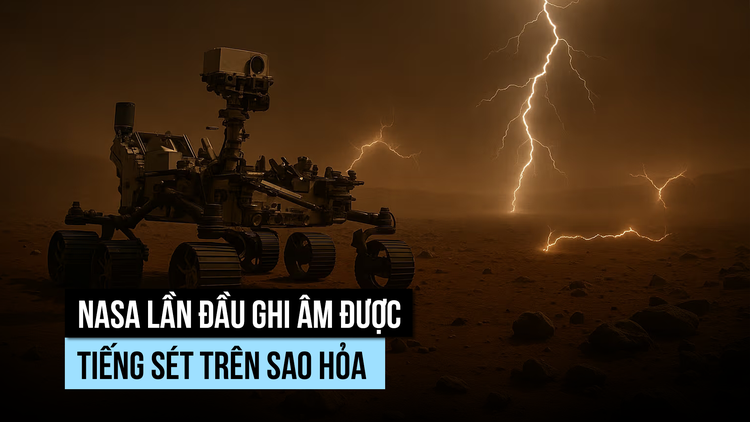 Tia sét trên sao Hỏa có âm thanh ra sao?