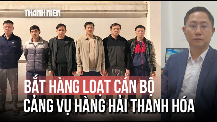 Loạt cán bộ Cảng vụ hàng hải Thanh Hóa nhận tiền của tàu thuyền ra vào cảng