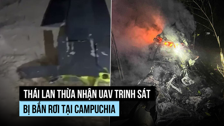 Thái Lan xác nhận UAV bị Campuchia bắn rơi