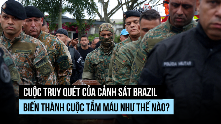 Từ truy quét băng nhóm thành 'tắm máu': Chiến dịch của cảnh sát Brazil diễn biến ra sao?