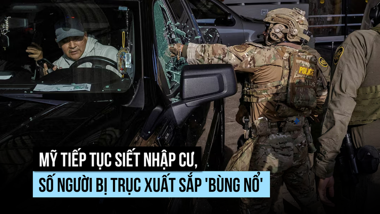 Mỹ tiếp tục mạnh tay trấn áp, trục xuất nhập cư lậu