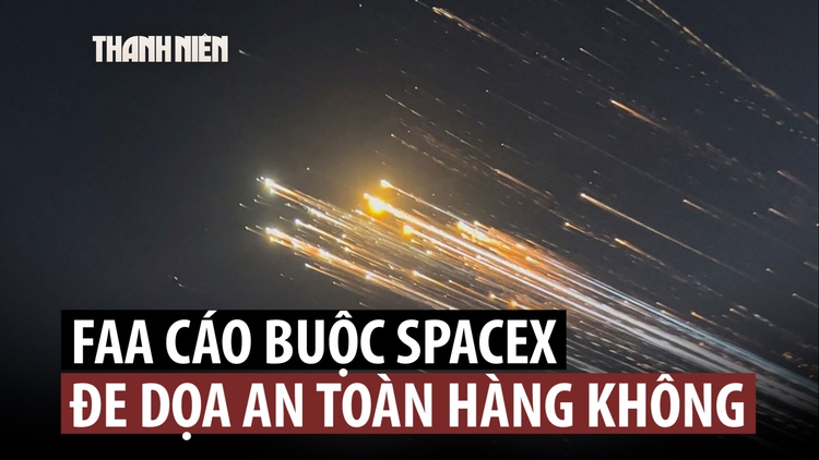 Máy bay chở khách phát tín hiệu cấp cứu khi tên lửa Starship nổ giữa trời