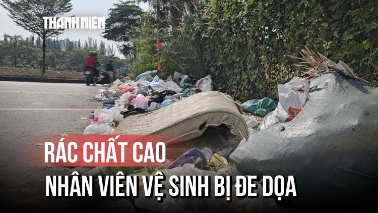 Đổ rác trộm lộng hành, còn đe dọa hành hung nhân viên vệ sinh?