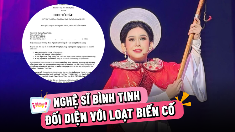 Nghệ sĩ cải lương Bình Tinh đối diện với loạt biến cố