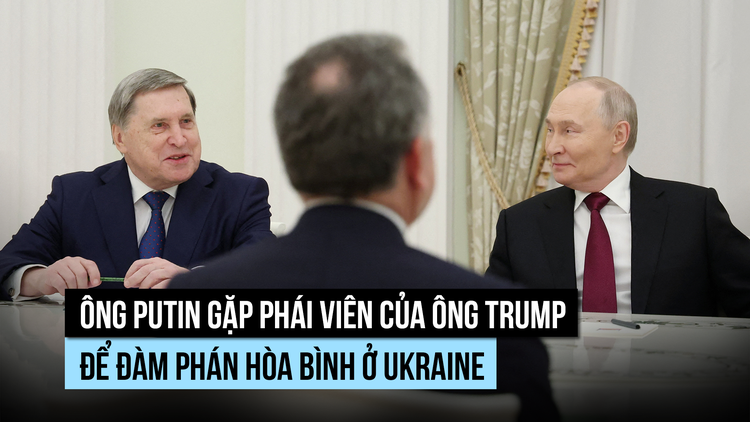 Con rể, phái viên của ông Trump đến gặp ông Putin đàm phán về Ukraine