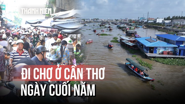 Cần Thơ: Nhộn nhịp phiên chợ truyền thống ngày cuối năm