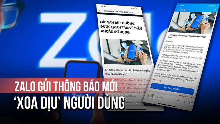 Zalo gửi thông báo mới ‘xoa dịu’ người dùng sau những ngày gây bão vì cập nhật điều khoản?