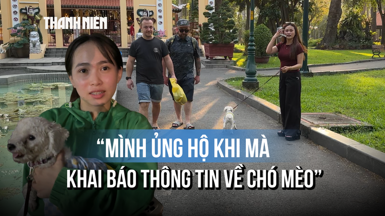 TP.HCM: Người dân ủng hộ khai báo chó mèo để ngăn bệnh dại