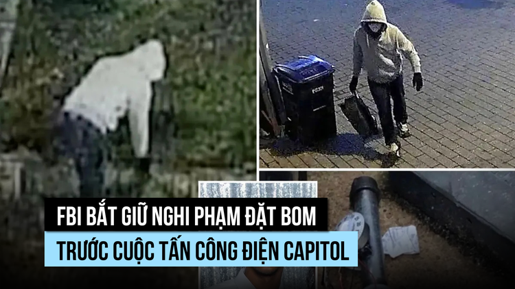 FBI bắt nghi phạm đặt bom trước cuộc tấn công Điện Capitol sau 4 năm săn lùng