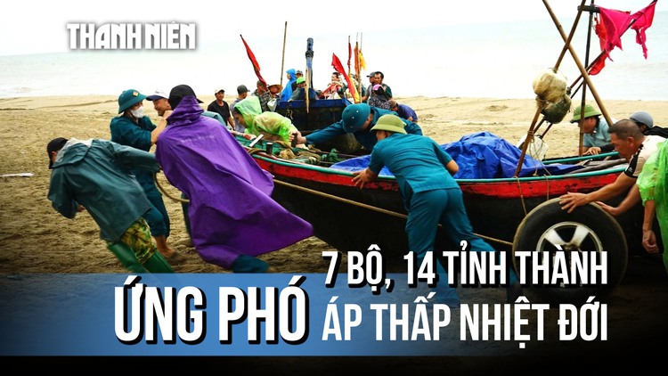 Áp thấp nhiệt đới sắp vào Biển Đông: Yêu cầu 7 bộ, 14 tỉnh ứng phó