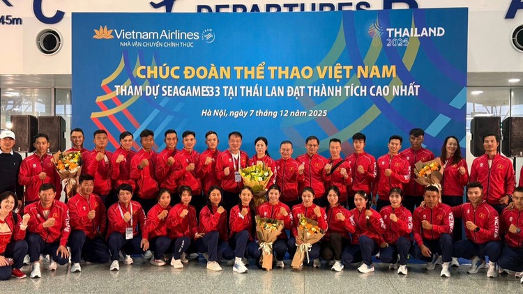 Lên đường dự SEA Games 33, đoàn thể thao Việt Nam khẳng định: ‘Sẽ mang vinh quang về Tổ quốc’