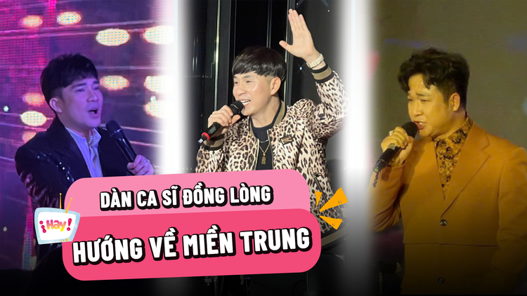 Quang Hà, Châu Gia Kiệt cùng dàn ca sĩ đồng lòng hướng về miền Trung