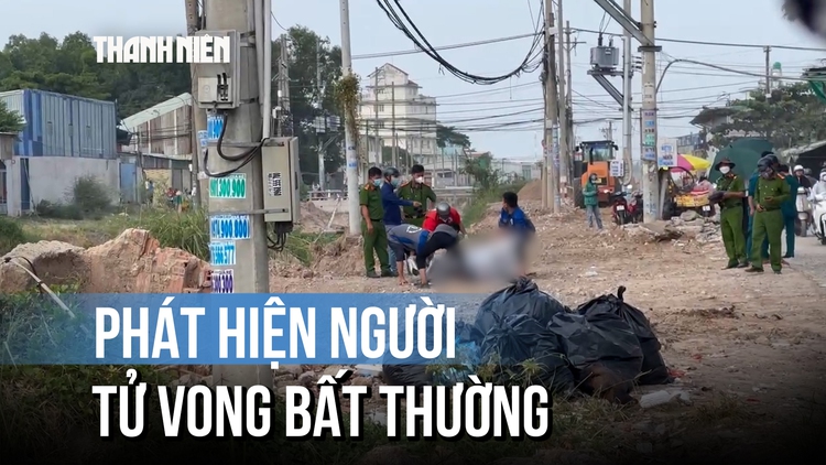 Phát hiện người đàn ông tử vong bất thường dưới mương nước