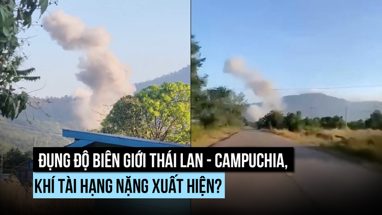 F-16, xe tăng tham chiến trong đụng độ biên giới Thái Lan - Campuchia