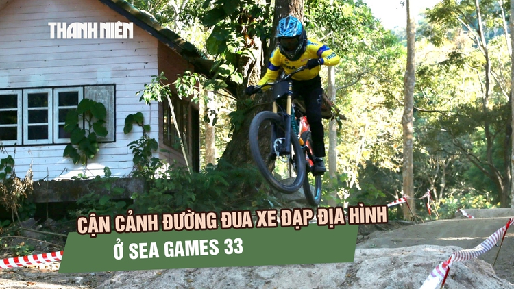 Cận cảnh đường đua xe đạp địa hình ở SEA Games 33