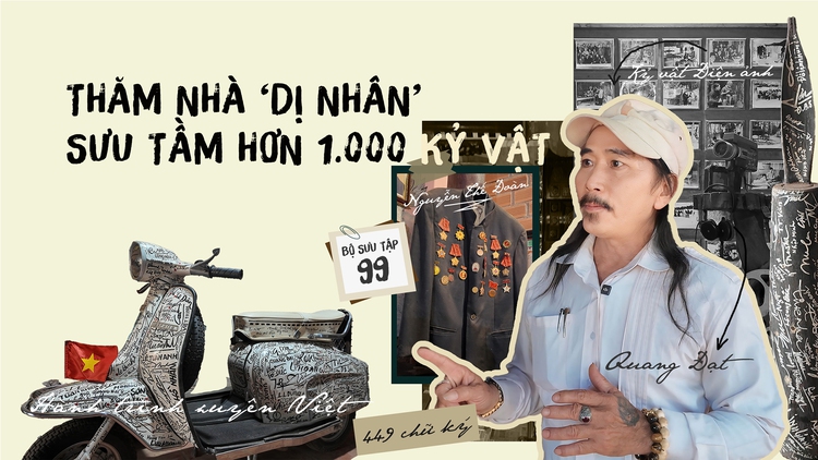 Thăm nhà 'dị nhân' sưu tầm hơn 1.000 kỷ vật điện ảnh giữa lòng Bình Thuận