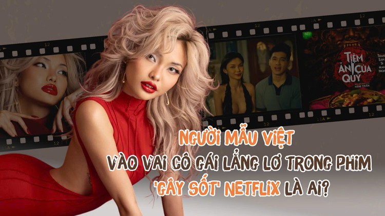 Nữ người mẫu Việt đóng vai cô nàng lẳng lơ trong phim 'Tiệm ăn của quỷ' là ai?