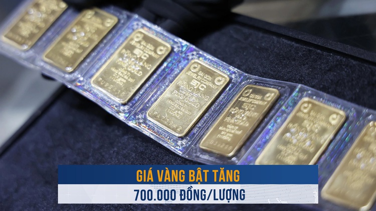 Biến động vàng ngày 13.2: Giá vàng bật tăng 700.000 đồng/lượng