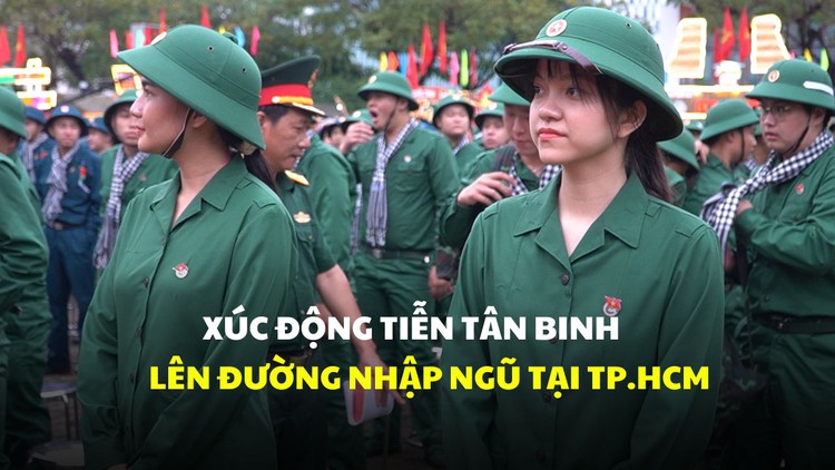 Tâm sự những nữ tân binh viết đơn nhập ngũ: 'Tiếp bước truyền thống cách mạng'