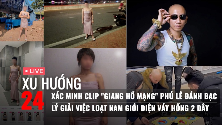 Xu Hướng 24: 'Giang hồ mạng' Phú Lê vướng thêm thị phi | Lý do loạt nam giới rủ nhau mặc váy hồng