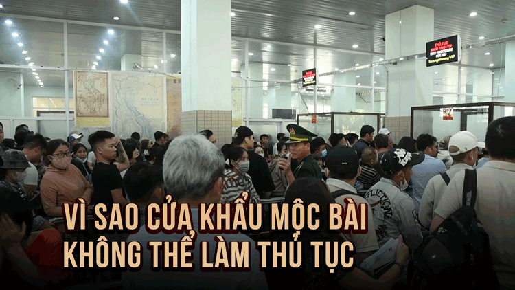 Lý do cửa khẩu tại Tây Ninh bị gián đoạn hoạt động trong nhiều giờ