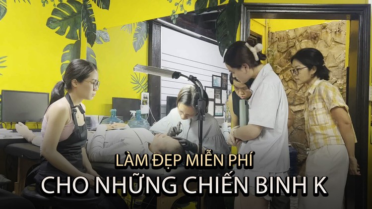 Người mẹ trẻ mắc ung thư làm đẹp miễn phí cho chị em cùng cảnh ngộ