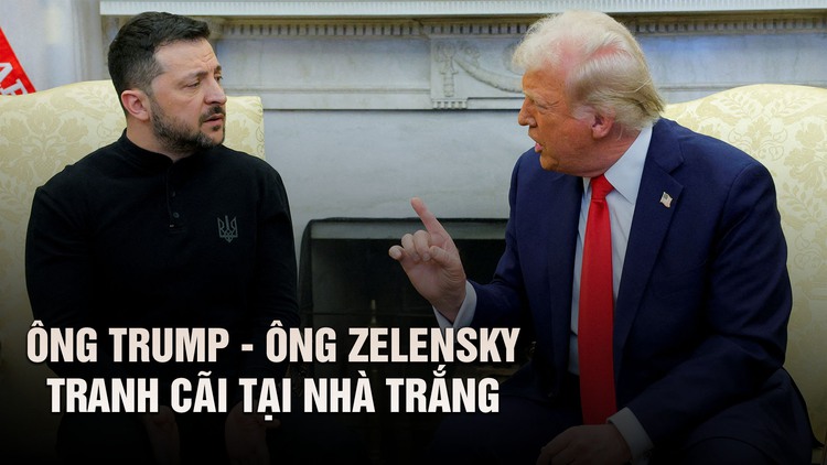 Đấu khẩu dữ dội biến cuộc gặp Tổng thống Trump-Zelensky thành 'thảm họa'