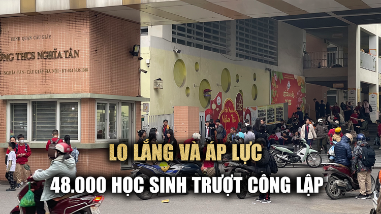 Học sinh lớp 9 Hà Nội lo lắng trước dự đoán 48.000 em trượt công lập