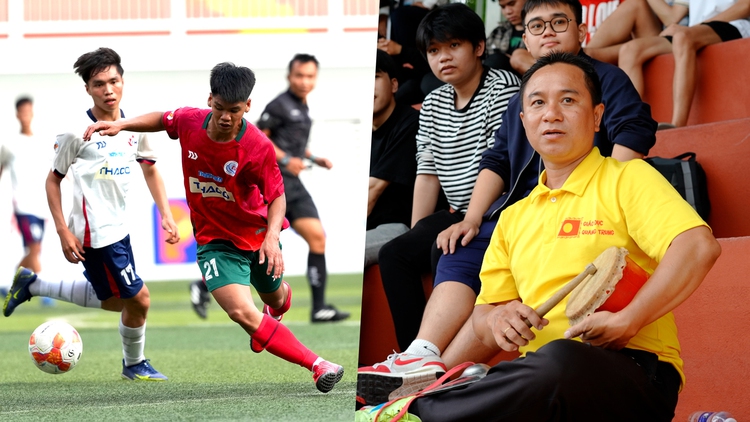 Tiến sĩ nhờ người dạy thay, mang 'trống vía' đi cổ vũ 'một lòng vì Quy Nhơn!'