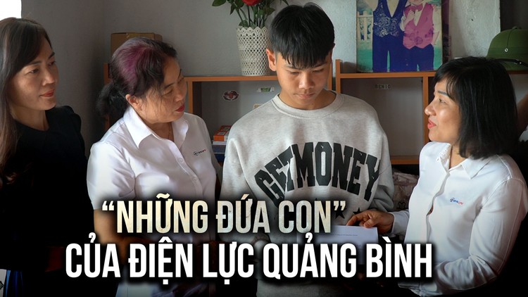 Cô bé mồ côi cha, mẹ bệnh nặng trở thành 'con nuôi' của Điện lực Quảng Bình