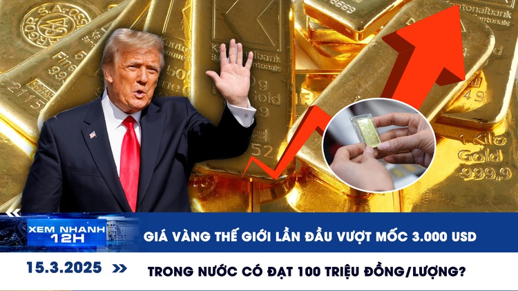 Xem nhanh 12h: Kịch bản nào giá vàng đạt 100 triệu đồng/lượng?
