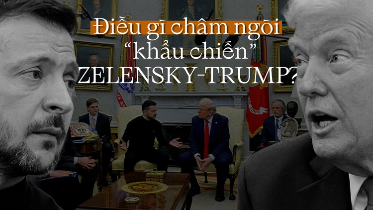 Điều gì ‘châm ngòi’ cuộc khẩu chiến giữa hai Tổng thống Trump-Zelensky?