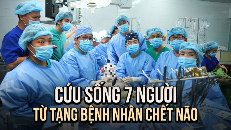 CSGT mở đường, 3 bệnh viện thần tốc lấy đa tạng từ người chết não cứu 7 người