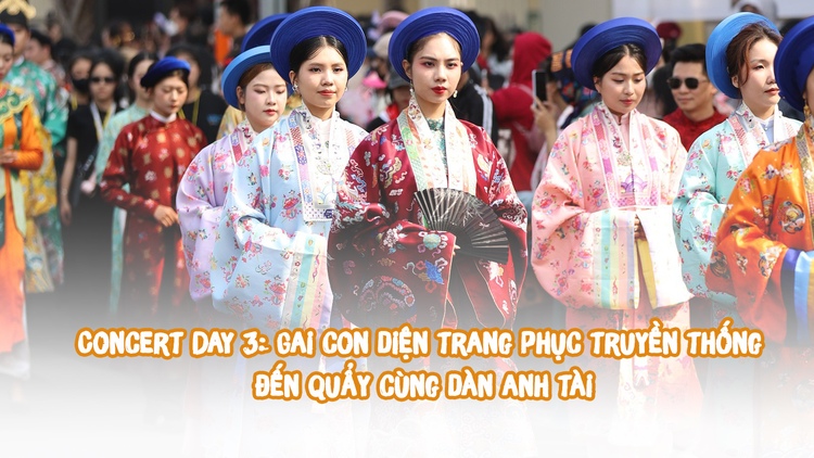 Anh trai vượt ngàn chông gai: 'Gai con' siêu chất trong trang phục truyền thống đến quẩy cùng dàn 'anh tài'