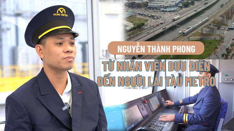 5 năm nỗ lực của cựu nhân viên bưu điện trở thành lái tàu metro