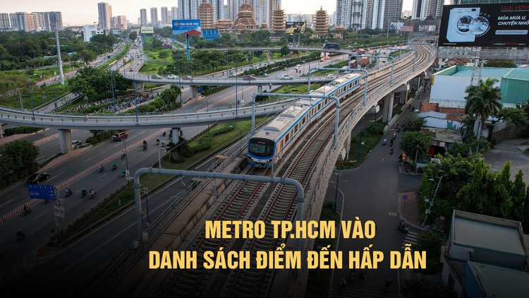 Metro TP.HCM vào danh sách điểm đến hấp dẫn của Time