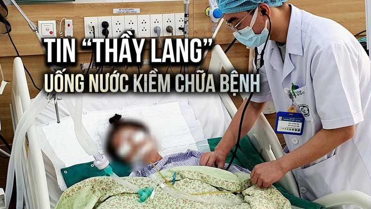 Nguy kịch vì tin ‘thầy lang Facebook’ uống nước kiềm chữa bệnh