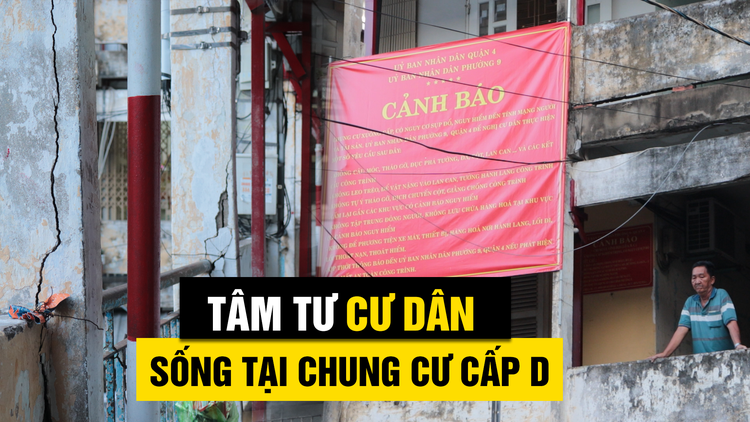 TP.HCM: Cư dân từng ngày mong chung cư cũ được cải tạo