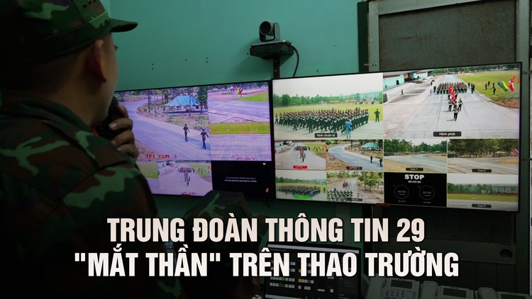 'Mắt thần' trên thao trường
