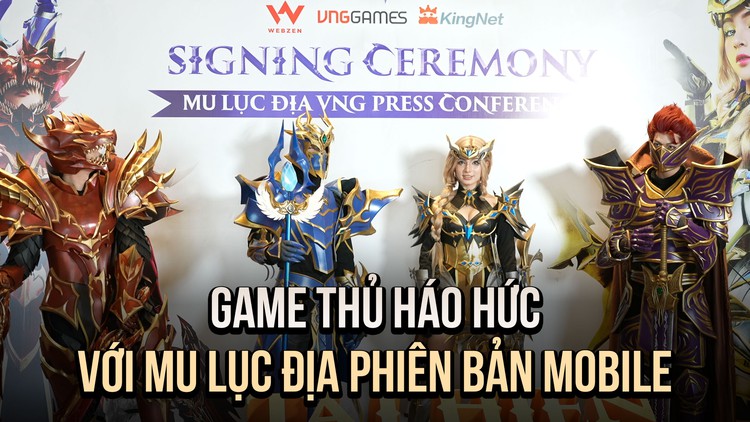 Game thủ háo hức trở về tuổi thơ với MU Lục Địa phiên bản mobile
