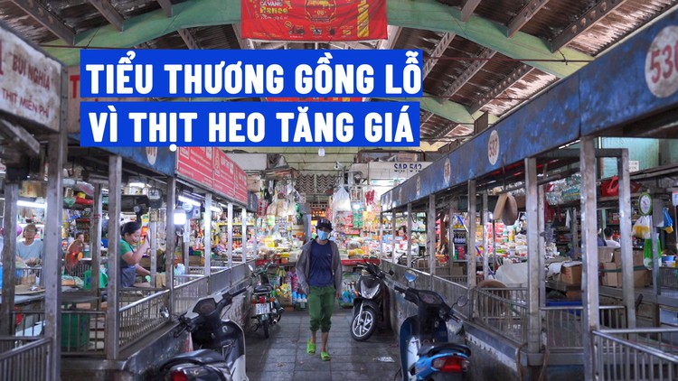 Ế ẩm vì thịt heo liên tục lên giá, tiểu thương gồng lỗ để giữ mối