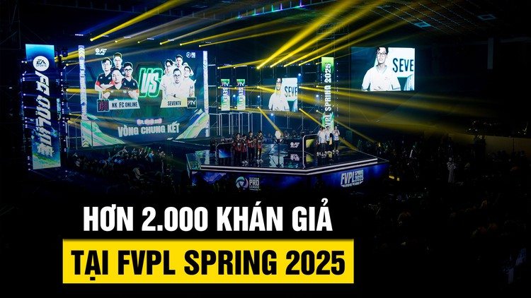Hơn 2.000 khán giả cháy hết mình tại FVPL SPRING 2025