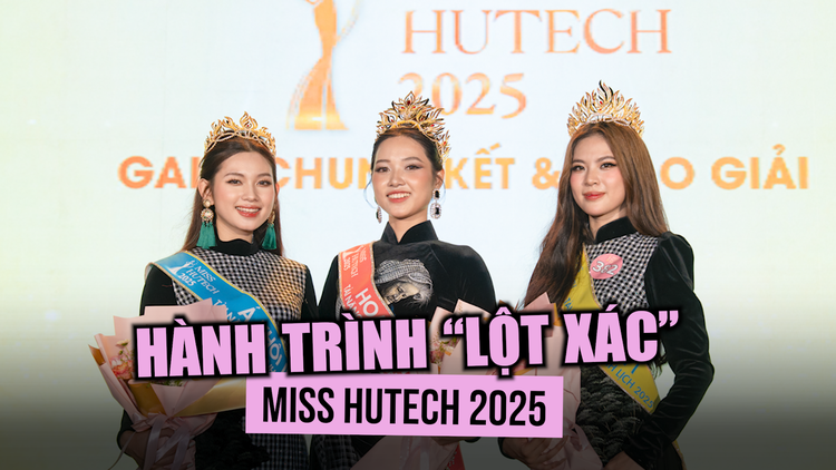 Hành trình 'lột xác' từ cô gái tự ti đến Miss HUTECH 2025