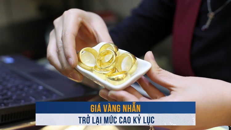 Biến động vàng ngày 5.3: Giá vàng nhẫn trở lại mức cao kỷ lục