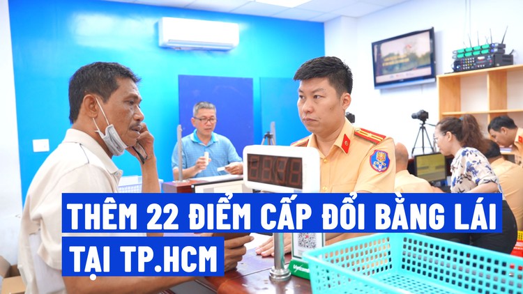 TP.HCM tăng 22 điểm cấp đổi bằng lái, sắp thoát cảnh đi sớm xếp hàng